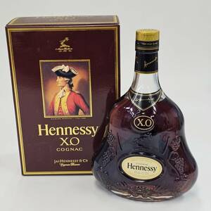 E37982(065)-606/AM18000　酒　Hennessy XO　COGNAC　BRANDY　ヘネシー　コニャック　ブランデー　40%　700ml　箱付き