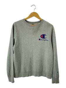 Champion◆スウェット/M/コットン/GRY/無地/c8-q058r//