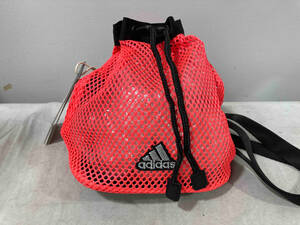 【タグ付き】moussy × adidas MESH SHOULDER BAG ピンク GK5746 マウジー アディダス メッシュショルダーバッグ