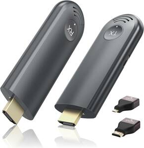 ifconstワイヤレス hdmi 送受信機セット hdmi 無線化 HDMI【日本技適認証済+1080P@60Hz/5Ghz/30M安定転送距離 