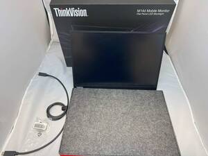 LENOVO レノボ ThinkVision M14d(14型モバイル） モバイルディスプレイ　2240 x 1400