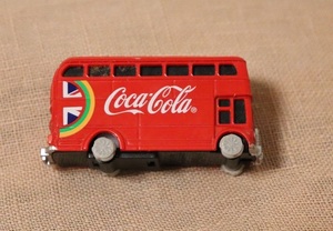 コカ・コーラ コカコーラ 2012年 ロンドン オリンピック ミニカー HAPPY BUS プルバックカー　検索 チョロQ