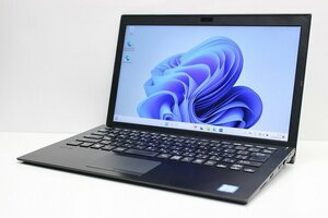 1円スタート ノートパソコン Windows11 VAIO Pro PG VJPG11C12N 第8世代 Core i5 SSD256GB メモリ8GB Windows10 フルHD 13.3 カメラ 軽量