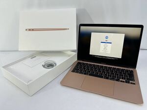 Apple Mac Book Air M1 2020. 13インチ 8コアCPU　7コアGPU　SSD256GB 　メモリ8GB　 MGND3J/A-A2337 　中古品　 凹みあり