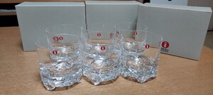 【新品未使用】iittala イッタラ ガイサ ロックグラス 6個セット