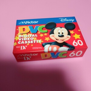 激レア　入手困難　Victor DVC ミニDVカセット ビデオデジタル カセットテープ Disney Mickey Mouse ミッキーマウス　希少