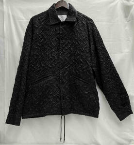 TOGA VIRILIS ／トーガ ビリリース ／23SS／TV31-FC312 ／ブラック ／シャーリング加工　定価¥72,600