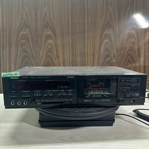 MYM7-31 激安 カセットデッキ Victor KD-VR5 STEREO CASSETTE DECK 通電不可 ジャンク※3回再出品で処分