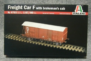 イタレリ 1/87 ＨＯ 貨物車（蒸気機関車シリーズ）Freight Car ITALERI 8703