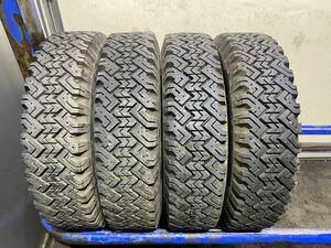 送料無料　5.95-12 4PR（NYLON）RIKEN SS3 4本 B.13