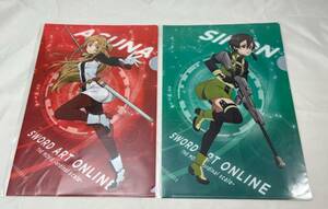 ソードアートオンライン 劇場版 公開記念 クリアファイル 2枚セット sword art online the movie ordinal scale 非売品 