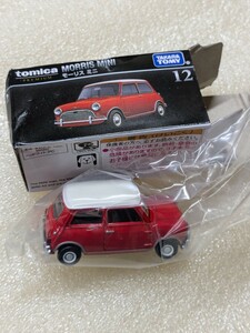 新品 タカラトミー TAKARA TOMY トミカプレミアム No.12 モーリス ミニ mini 1/50スケール パッケージダメージ品 訳あり ミニカー