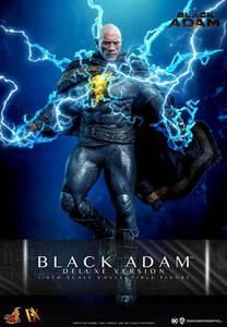 ホットトイズ 1/6 ブラックアダム ボーナスアクセサリー付き 未開封新品 DX30 BlackAdam HOTTOYS ウェイン ジョンソン ジャスティス リーグ