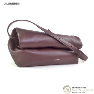 ジルサンダー （JIL SANDER） Rollup スモール クロスボディ ショルダーバッグ J08WG0044 チョコレートプラム（新品）