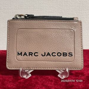 MARC JACOBS マークバイジェイコブス ブランドロゴ レザー 革 パスケース カードケース 小銭入れ コインケース 