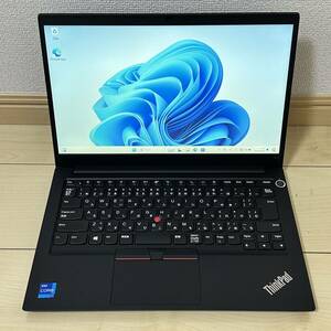 Lenovo ThinkPad E14 Gen2 Core i7-1165G7 2.8GHz メモリ16GB SSD 512GB Windows11 1円 ノートパソコン