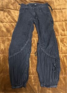 00s L.G.B. Archive SAHARA Parachute Cargo Pants ifsixwasnine rare cargos ルグランブルー アーカイブ パラシュート カーゴパンツ　Y2K