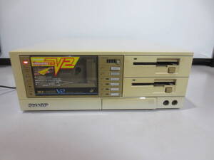 ★　SHARP シャープ パーソナルコンピュータ MZ-2531 100V Super mzV2 ★ MZ-2500 ★