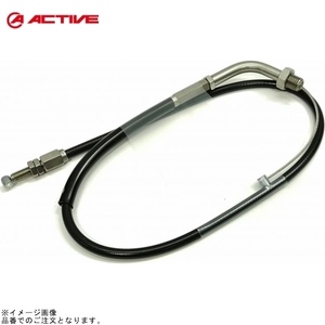 ACTIVE アクティブ 1060197 専用スロットルワイヤー(ステン金具/アウターブラック)(引き側) CBR1000RR