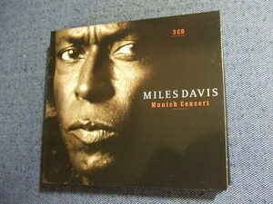 3CD★マイルス・デイヴィス/MUNICH CONCERT/MILES DAVIS　2005 輸入盤★送料100円★8枚同梱OK マイルス・デイビス 　ま