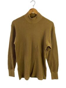 FREEWHEELERS◆High Neck Thermal/サーマル/長袖Tシャツ/38/コットン/KHK/2325029