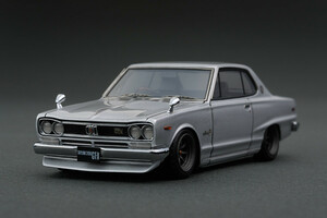 新品未展示品 1/43 ignition model イグニッションモデル KGC10 日産 スカイライン 2000 GT-X ワタナベホイール別注モデル IG0376