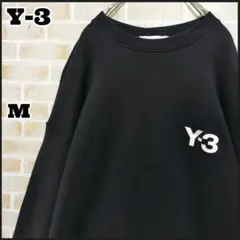 【人気】ワイスリー(Y-3) ワンポイントロゴ スウェット