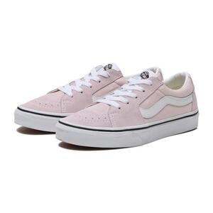 ヴァンズ 25cm スケート ロー VANS SK8-LOW ピンク色 Orchid Ice レディース スニーカー バンズ 天然皮革