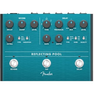 フェンダー Fender Reflecting Pool Delay Reverb ディレイ リバーブ ギターエフェクター