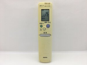 SANYO　エアコンリモコン　RCS-SN1　中古品C-8230