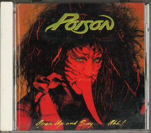 ポイズン Poison / Open p and Say...ahh! / 25DP5023 (CD0077) 日本盤