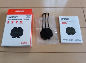 中古品　iGPSPORT　cad70 ケイデンスセンサー　電池なし