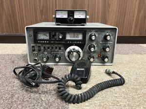 YAESU FT-101ES HF SSB トランシーバー AC電源コード付きヤエス 八重洲無線 無線機 