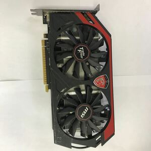 【ジャンク】グラフィックボード MSI N750Ti TF 2GD5/OC 管理番号g53