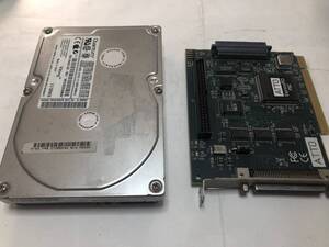 NEC　HDD SCSI　Quantum 4G　 + SCSIボードATTO　ExpressPCI