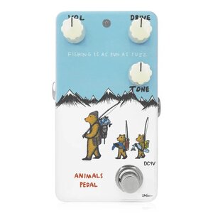 最落無し! Animals Pedal　FISHING IS AS FUN AS FUZZ　/ a47125　シビルウォー期のビッグマフを基本に開発したファズペダル　1円