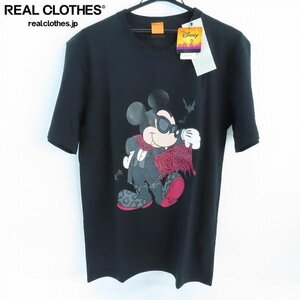 ☆【未使用】Roen×Disney/ロエン×ディズニー ハロウィン限定 ミッキーマウス 吸血鬼 Tシャツ 48 /UPK