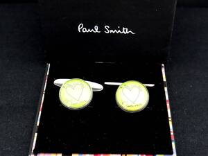 ■新品N■№1447 【Paul Smith】ポールスミス【ハート】 【シルバー】■カフス♪