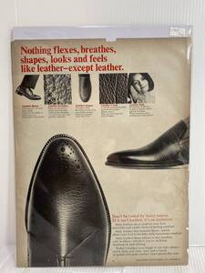 1965年2月26日号LIFE誌広告切り抜き【LEATHER INDUSTRIES OF AMERICA/アメリカ革工業】アメリカ買い付け品60sビンテージ革靴シューズUSA