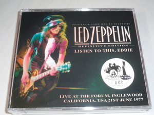 LED ZEPPELIN/LISTEN TO THIS EDDIE（DEFENITIVE EDITION）　3CD