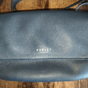 ラドリー ショルダーバッグ レザー ネイビー RADLEY LONDON