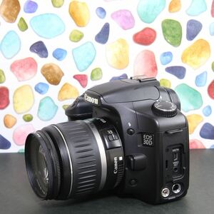 ◇Canon キャノン EOS 30D ◇説明書付き♪ ◇レンズキット♪