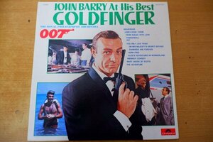 Q3-203＜LP＞ジョン・バリー / ベスト・アルバム ゴールドフィンガー
