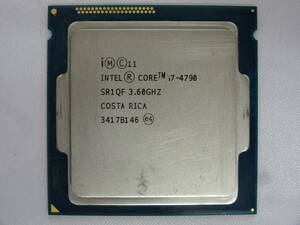 ★Intel /CPU Core i7-4790 3.60GHz 起動確認済み！★