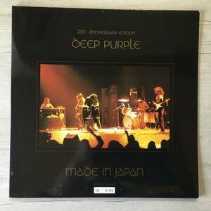 DEEP PURPLE MADE IN JAPAN 25TH ANNIVERSARY EDITION UK盤