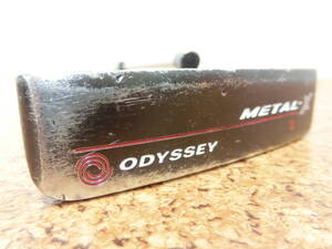 ♪ODYSSEY オデッセイ METAL-X #1 メタルエックス パター 33インチ 純正スチールシャフト 中古品♪T1361