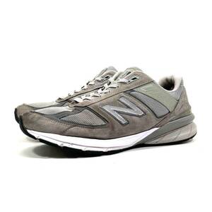 USA製 2022 NEW BALANCE M990GL5 US13.5(31.5cm) Gray ニューバランス スニーカー ランニングシューズ グレー