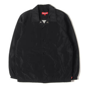 Supreme シュプリーム ジャケット サイズ:S インターナショナルロゴ コーチジャケット(International Coaches Jacket) ブラック