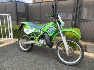 KDX125SR 書類付き　実動　2スト　絶版　DX125A カワサキ】KSR KLX KDX XL CRM CR TT D-トラッカー Dトラトリッカー セロー ハスラー 