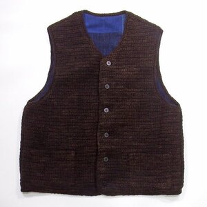 未使用品 24AW visvim CROCHET KNIT VEST (N.D.) BLACK 3